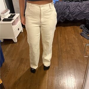 Aritzia Cream Pants